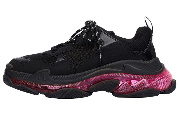

Balenciaga Wmns Triple S Daddy Туфли Черный/Розовый