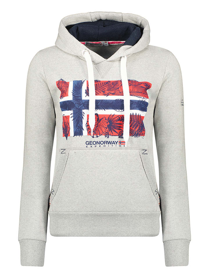 

Худи Geographical Norway Gpalm, серый