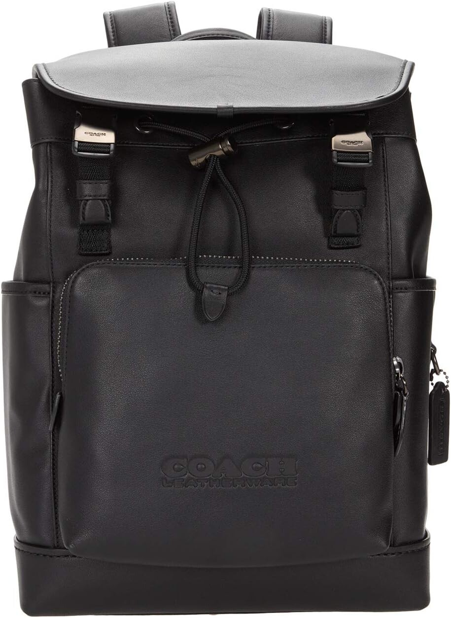 

Рюкзак League Flap Backpack COACH, цвет JI/Black