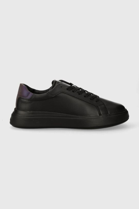 

Кожаные кроссовки LOW TOP LACE UP PET Calvin Klein, черный