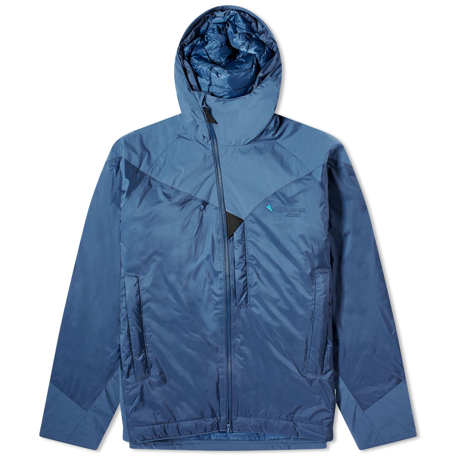 цена Куртка Klattermusen Bifrost Hooded, цвет Monkshood Blue