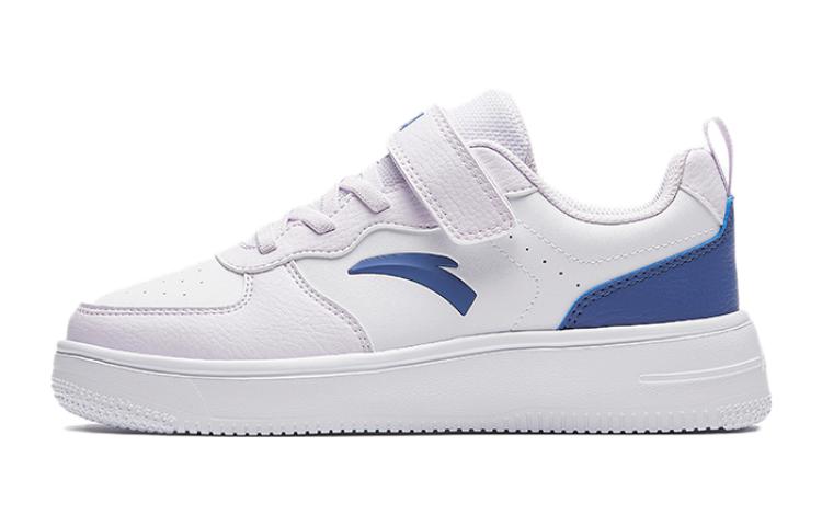 

Детские кроссовки для скейтбординга GS Low-top White Sea Fog Blue Anta Kids, белый/синий