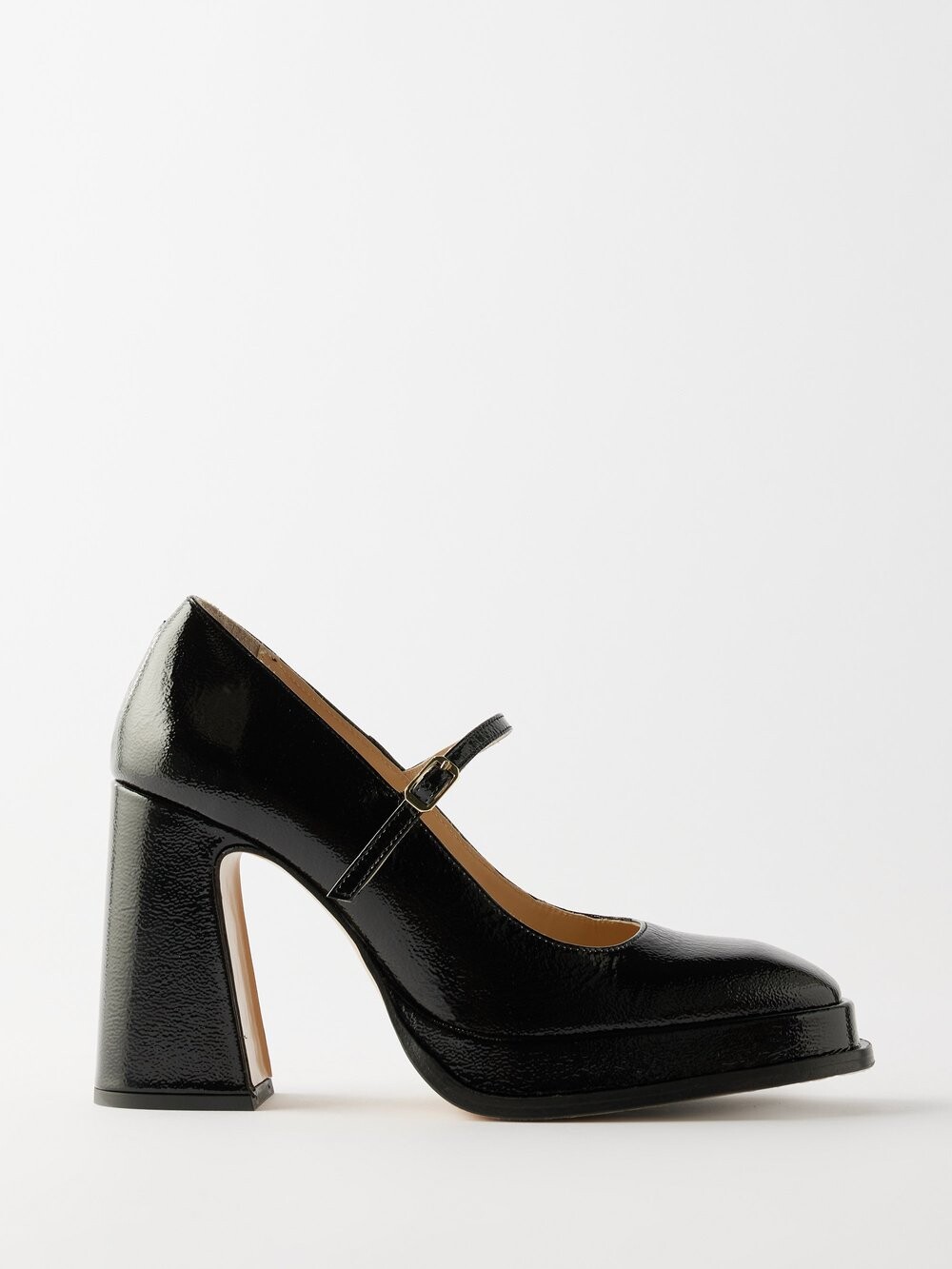 

Лакированные туфли casilda 90 mary jane Souliers Martinez, черный