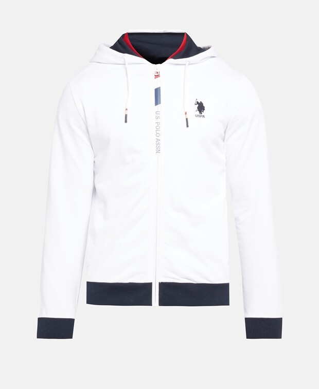 

Толстовка с капюшоном U.S. Polo Assn., белый