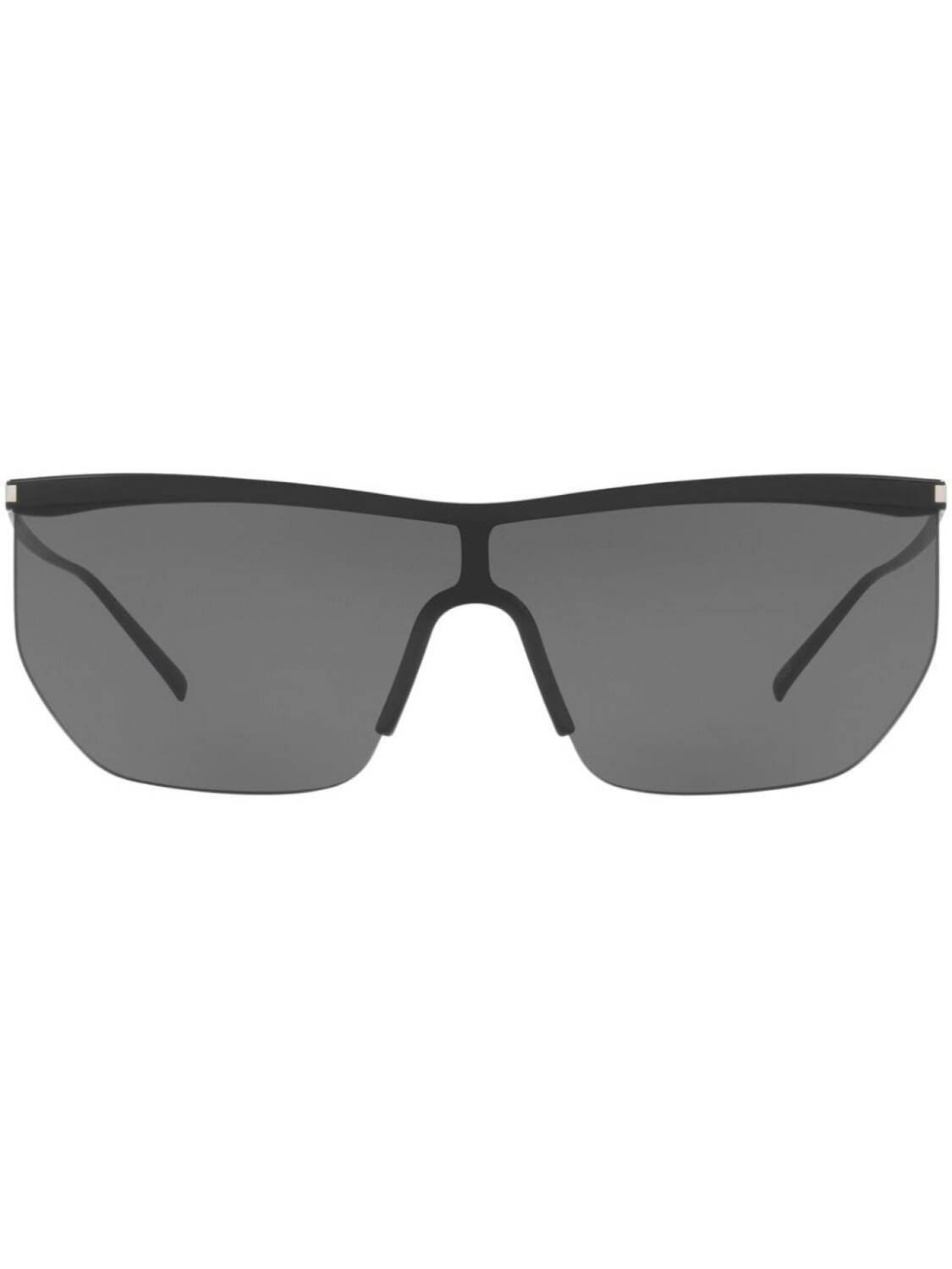 

Солнцезащитные очки-маска SL 519 Saint Laurent Eyewear, черный