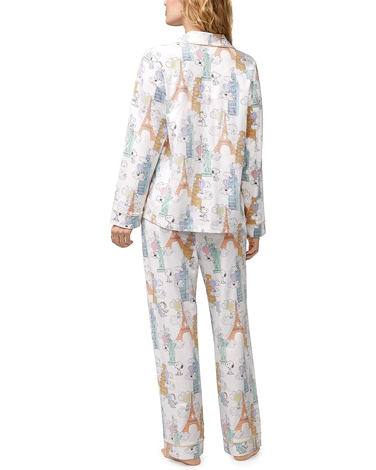 Пижамный комплект Bedhead PJs Long Sleeve Classic PJ Set, цвет Bon Voyage Snoopy обои milassa bon voyage арт d3 002