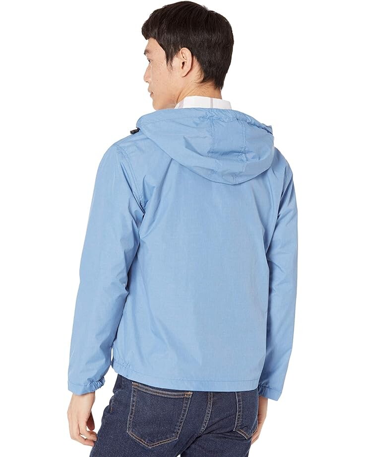 

Ветровка U.S. POLO ASSN. Heather Hooded Windbreaker, цвет Medium Blue Heather