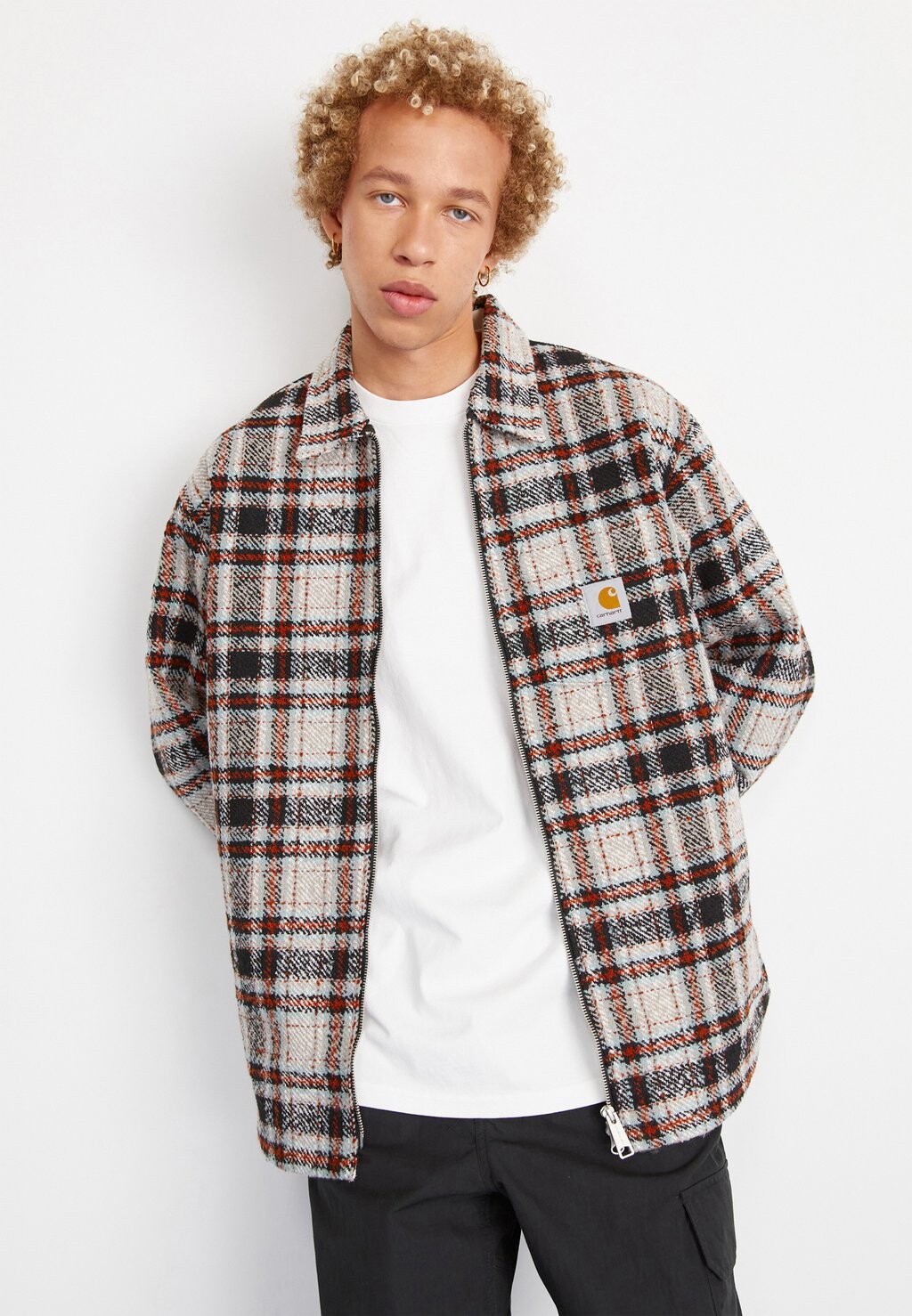 

Куртка тонкая Carhartt WIP СТРОЙ, разноцветная