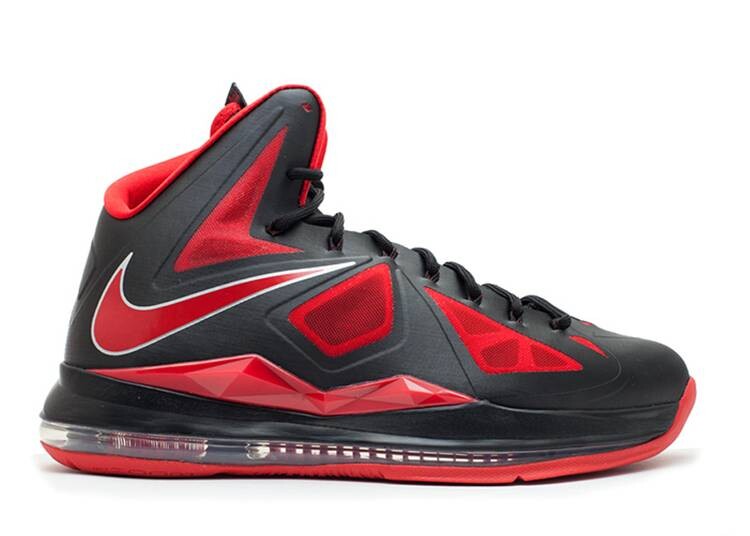 

Кроссовки Nike LEBRON 10 'HEAT AWAY', черный
