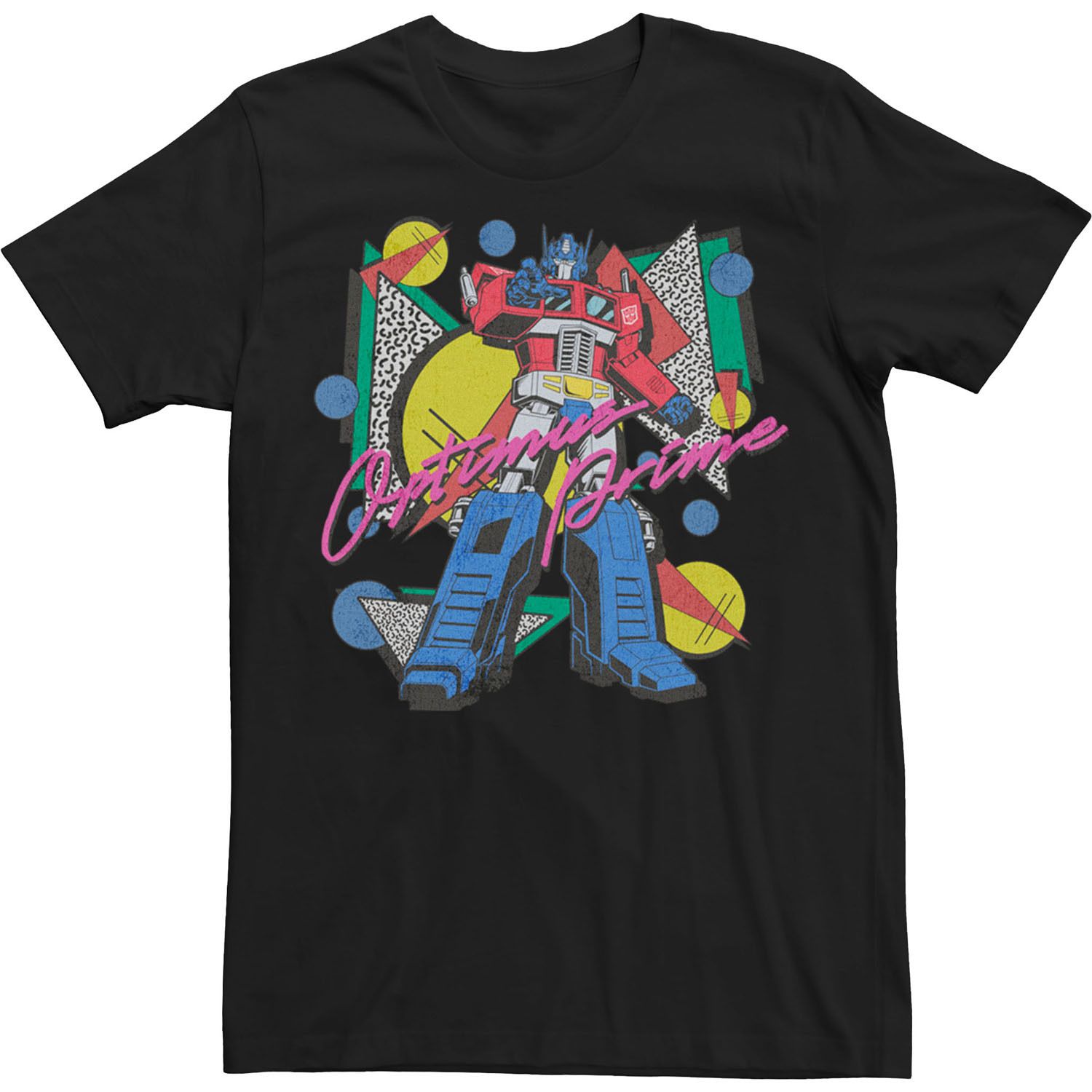 Мужская винтажная футболка Transformer Eighties Optimus Licensed Character