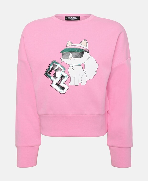 

Толстовка Karl Lagerfeld, розовый