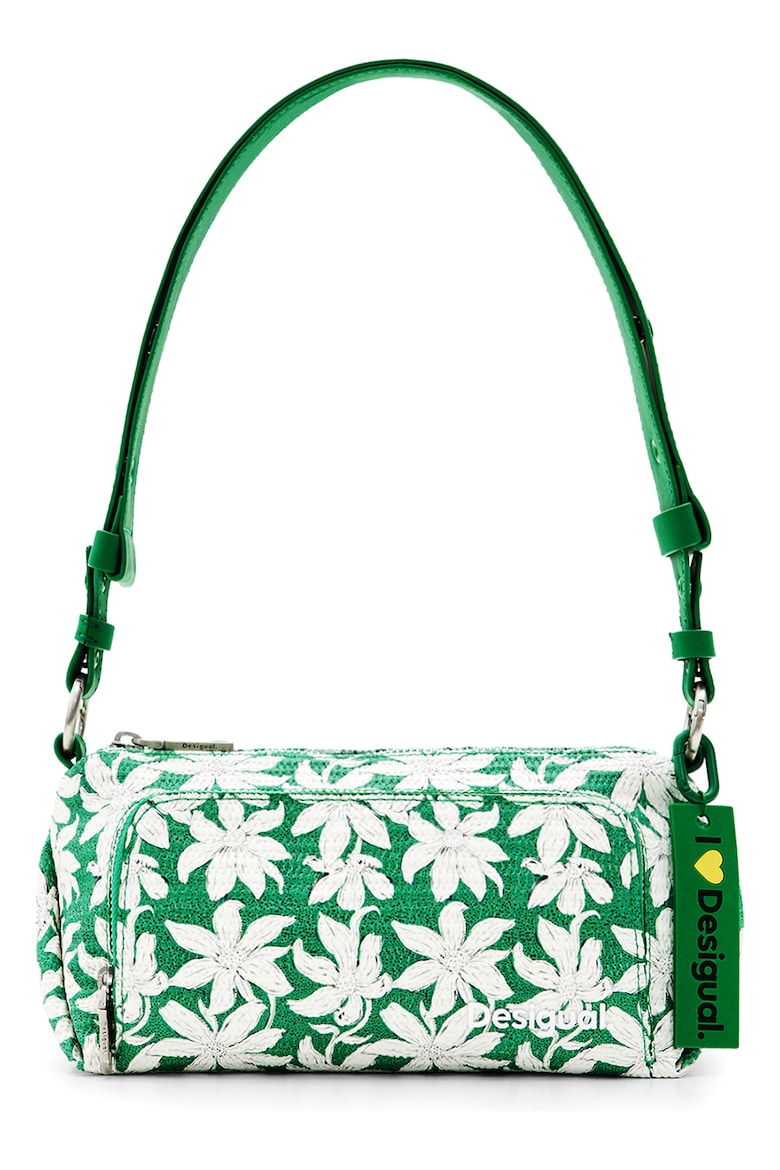 Сумка с цветочным узором Desigual, зеленый сумка gales с цветочным узором desigual красный