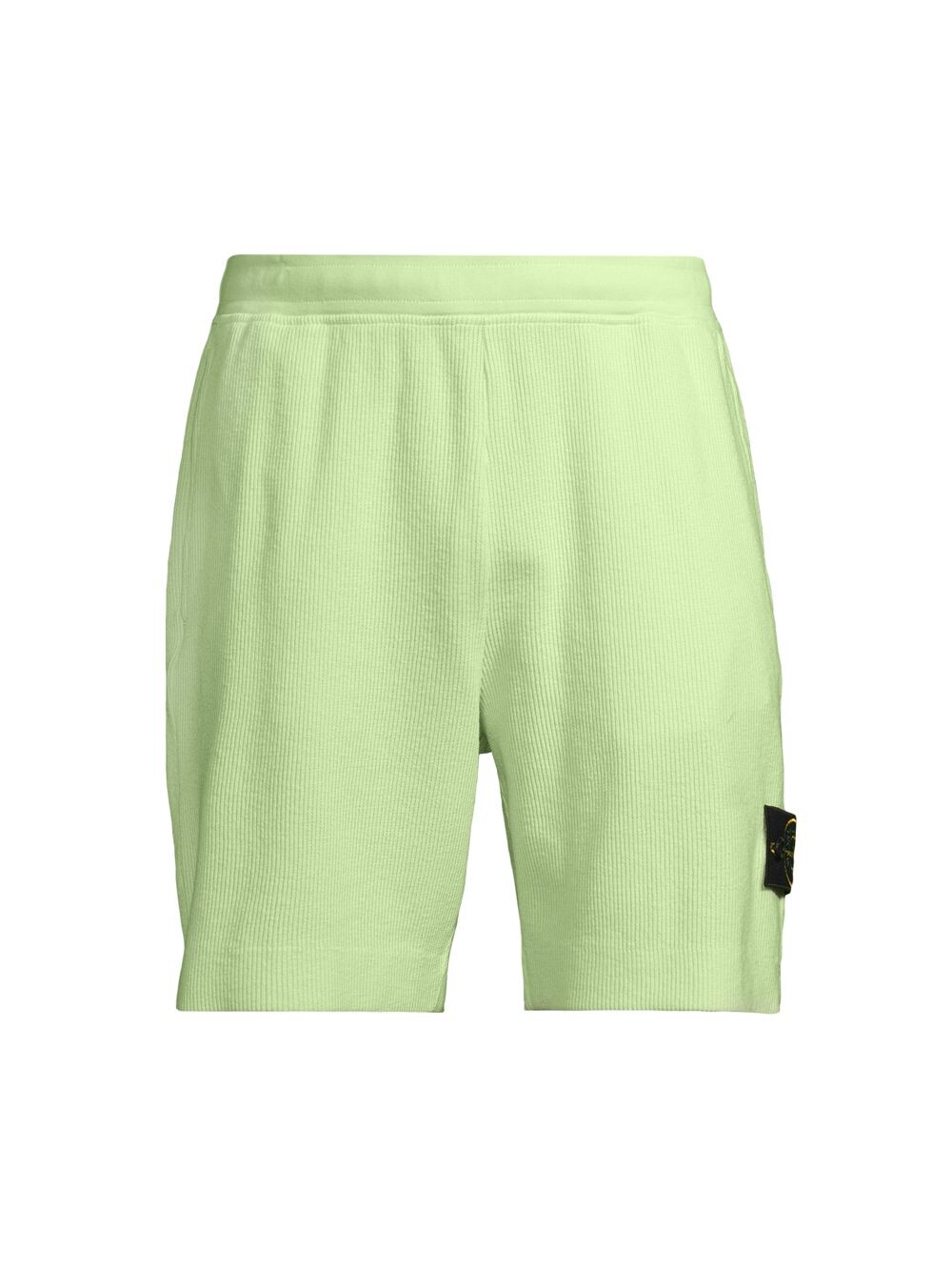 

Шорты в рубчик из смесового хлопка Stone Island, зеленый