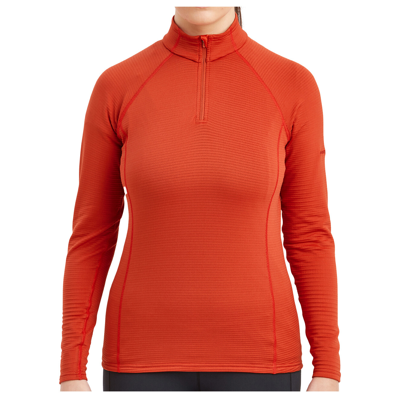 Флисовый свитер Montane Women's Protium Lite Pull On, цвет Saffron Red