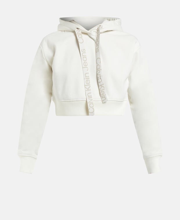 

Толстовка с капюшоном Calvin Klein, экрю