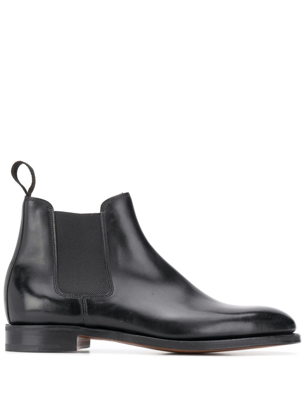 

John Lobb ботинки с эластичными вставками, черный