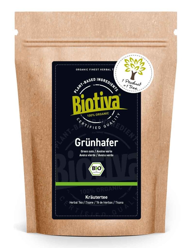 

Овес Biotiva зеленый 100г из органического земледелия Good Organics Gmbh