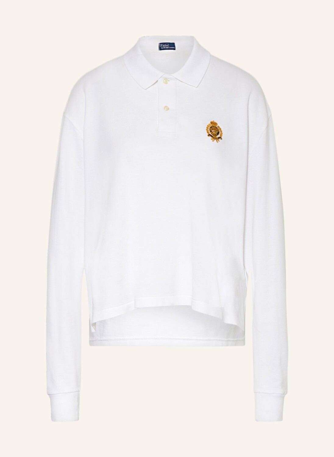 

Рубашка поло POLO RALPH LAUREN Piqué, белый
