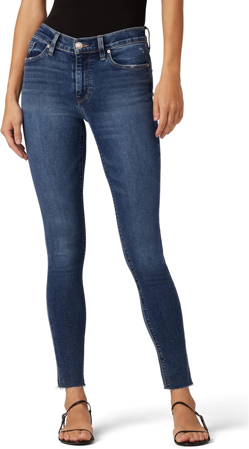 

Джинсы Nico Mid-Rise Super Skinny Ankle in Lotus Hudson Jeans, цвет Lotus