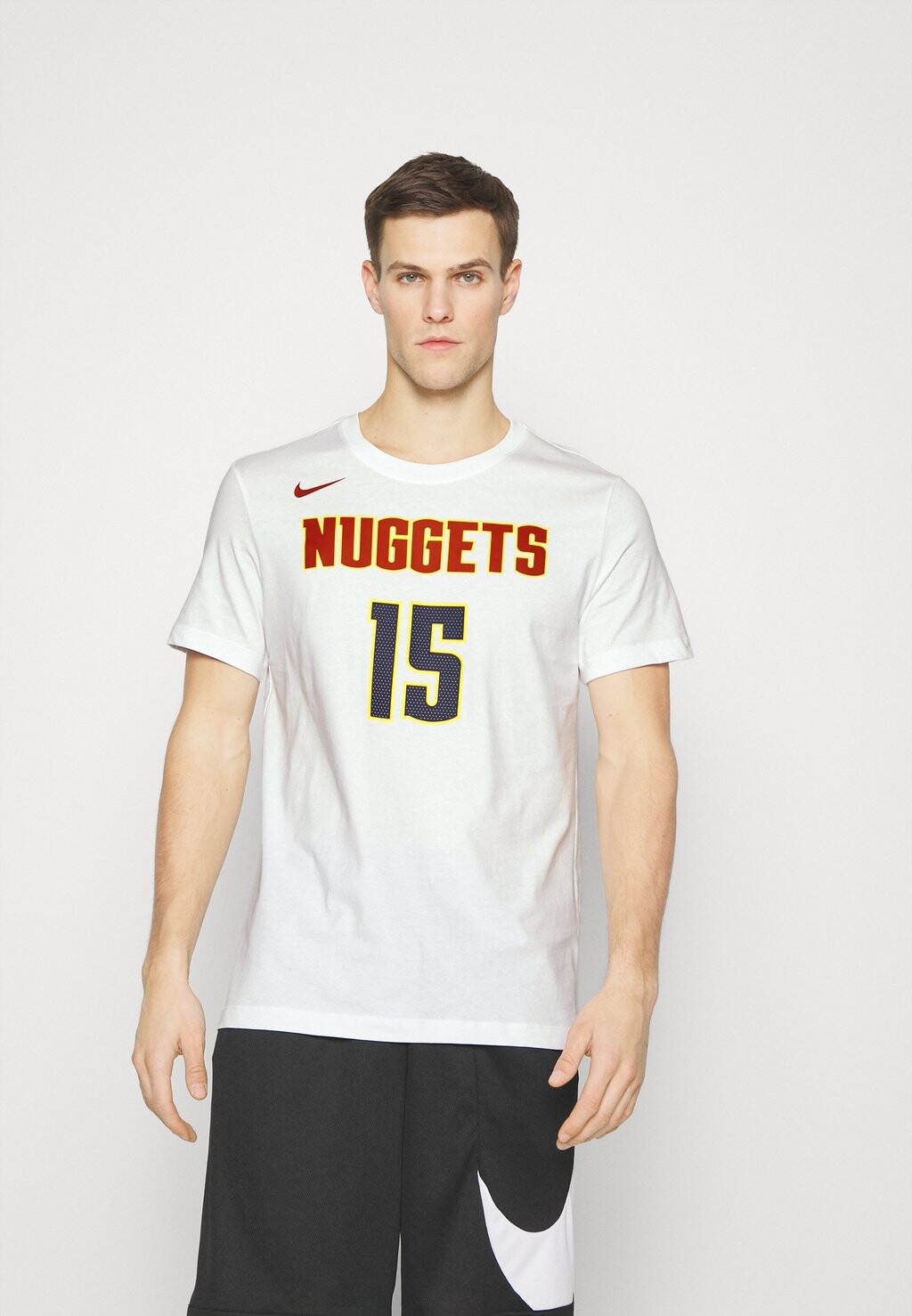 

Джерси НБА Nba Denver Nuggets Nikola Jokic Name And Number Tee Nike, белый