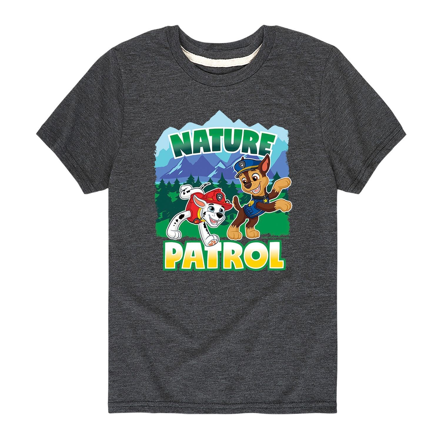 

Футболка с рисунком Nature Patrol для мальчиков 8–20 лет Paw Patrol PAW Patrol, серый