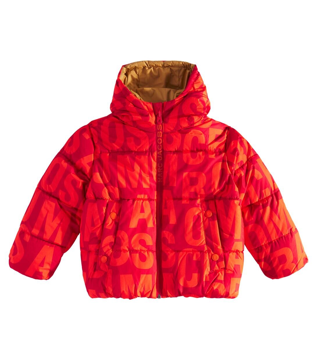 

Лыжная куртка с логотипом Marc Jacobs Kids, цвет poppy
