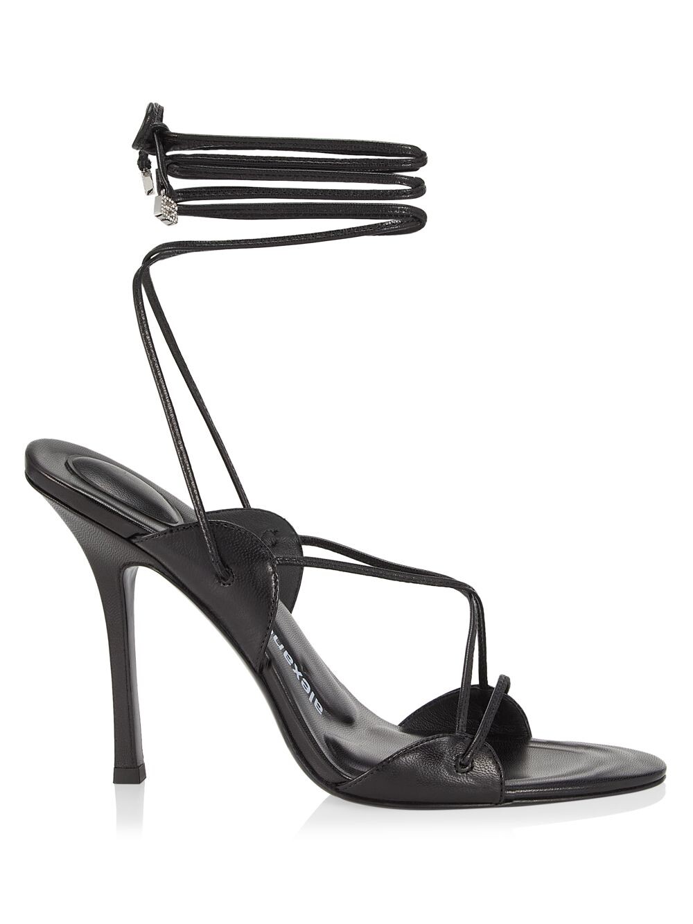 

Кожаные сандалии Lucienne с запахом Alexander Wang, черный