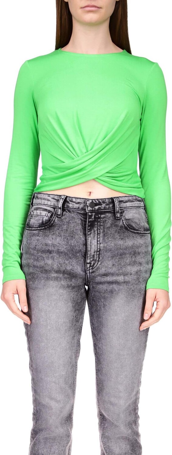 

Вязаный топ Keep It Sleek Sanctuary, цвет Electric Green