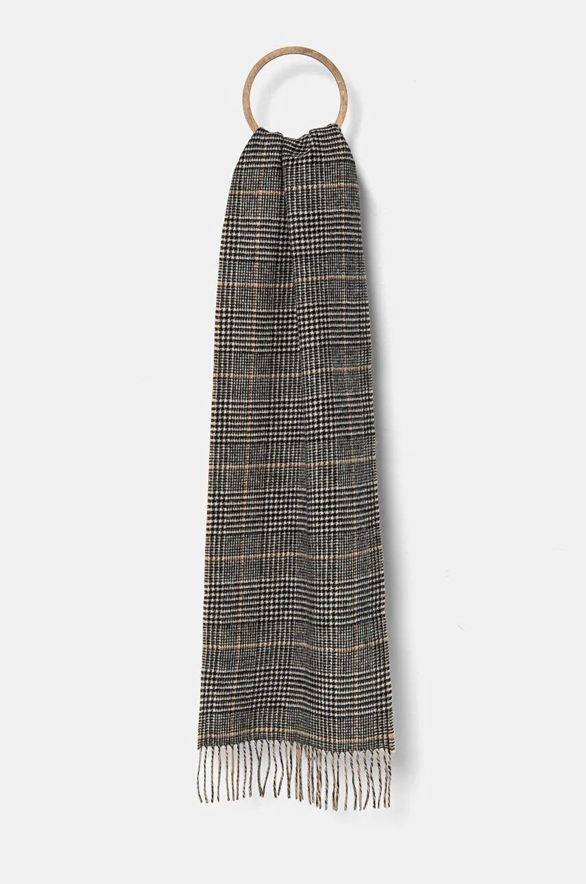 

Шерстяной шарф Barbour, мультиколор