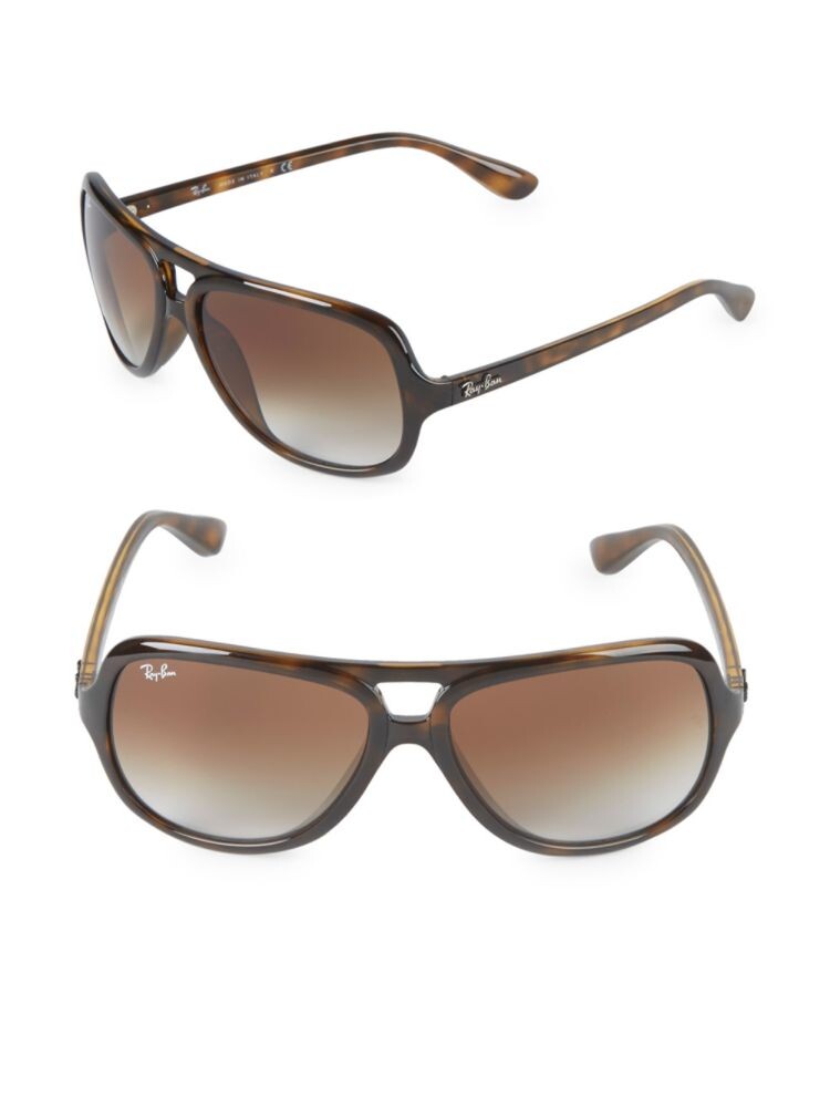 

Солнцезащитные очки-пилоты 59MM Ray-Ban, цвет Light Havana