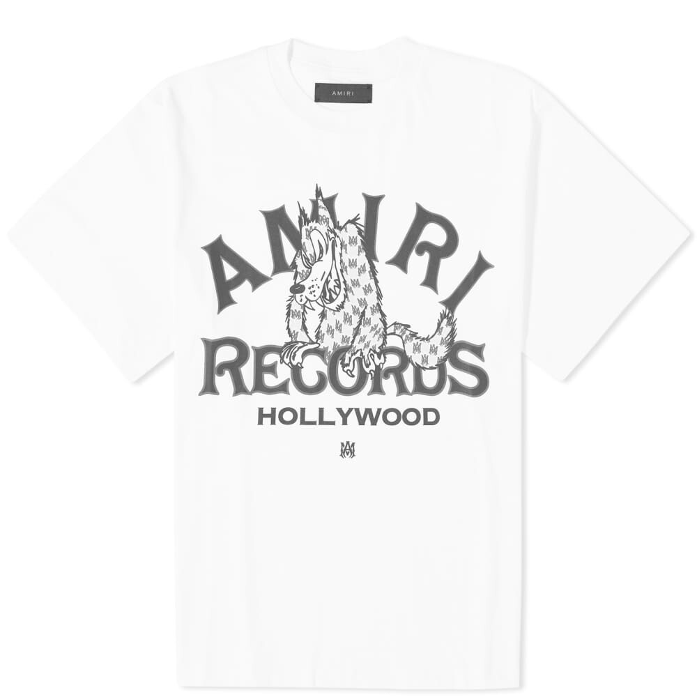 

Футболка AMIRI Records с волком, белый