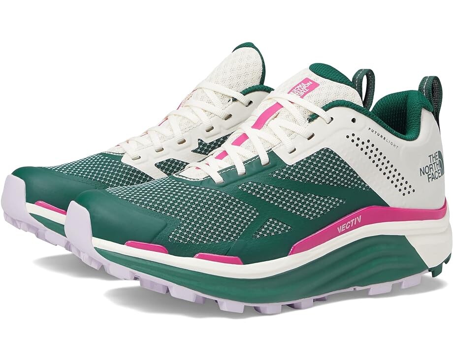 

Кроссовки The North Face Vectiv Enduris Futurelight, цвет Ponderosa Green/Gardenia White