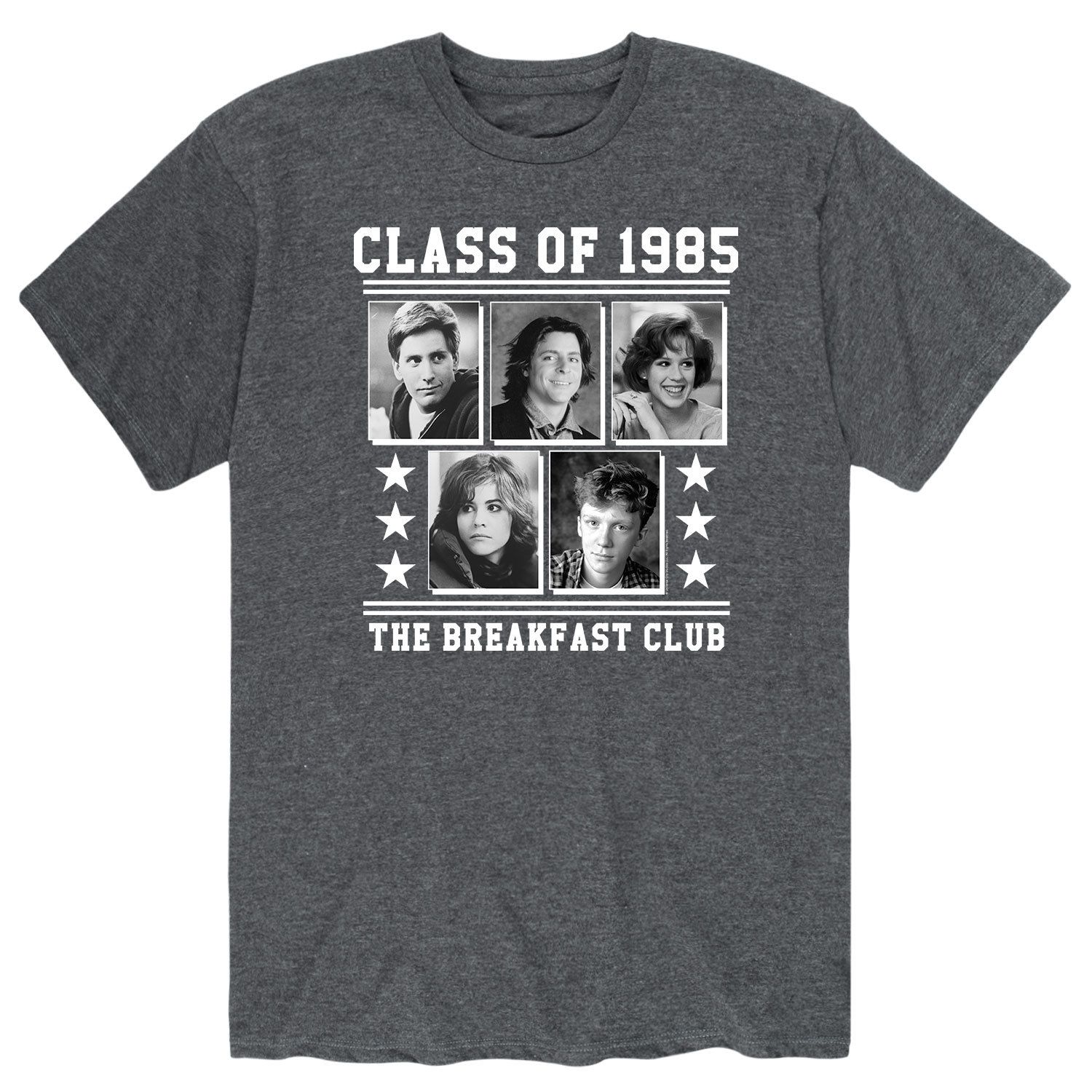 Мужская футболка The Breakfast Club Character Group Licensed Character мужская футболка с рисунком и рисунком breakfast club licensed character