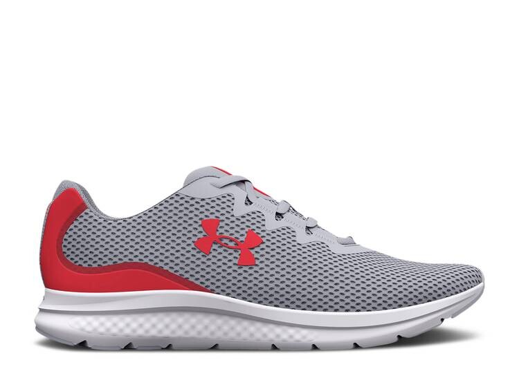 

Кроссовки Under Armour CHARGED IMPULSE 3 'MOD GREY RADIO RED', серый