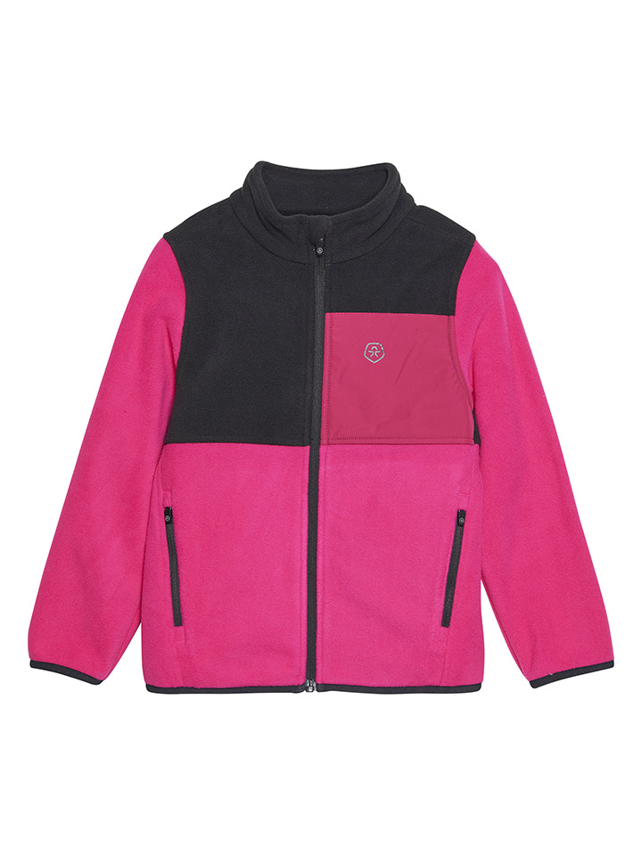 Флисовая куртка Color Kids, розовый флисовая куртка uniqlo kids на молнии розовый