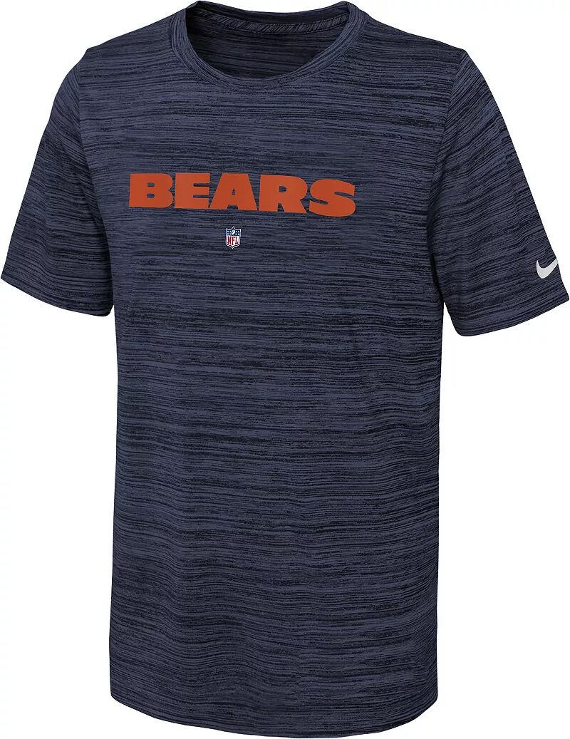 

Темно-синяя футболка Nike Youth Chicago Bears Sideline Velocity