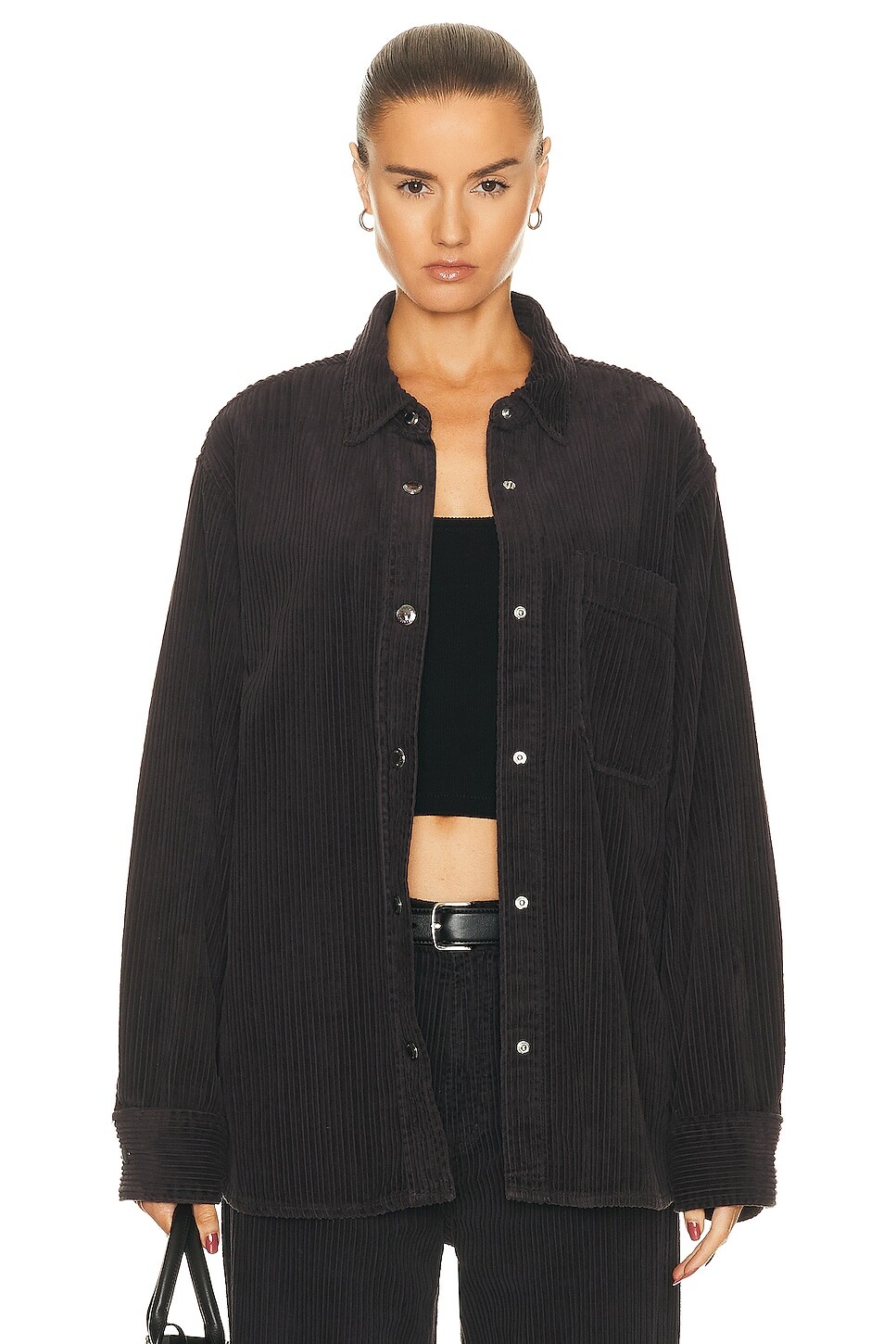 

Рубашка Agolde Odele Shirt, цвет Wig Corduroy
