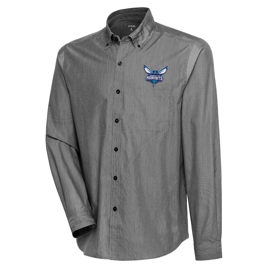 

Рубашка Antigua Charlotte Hornets, черный