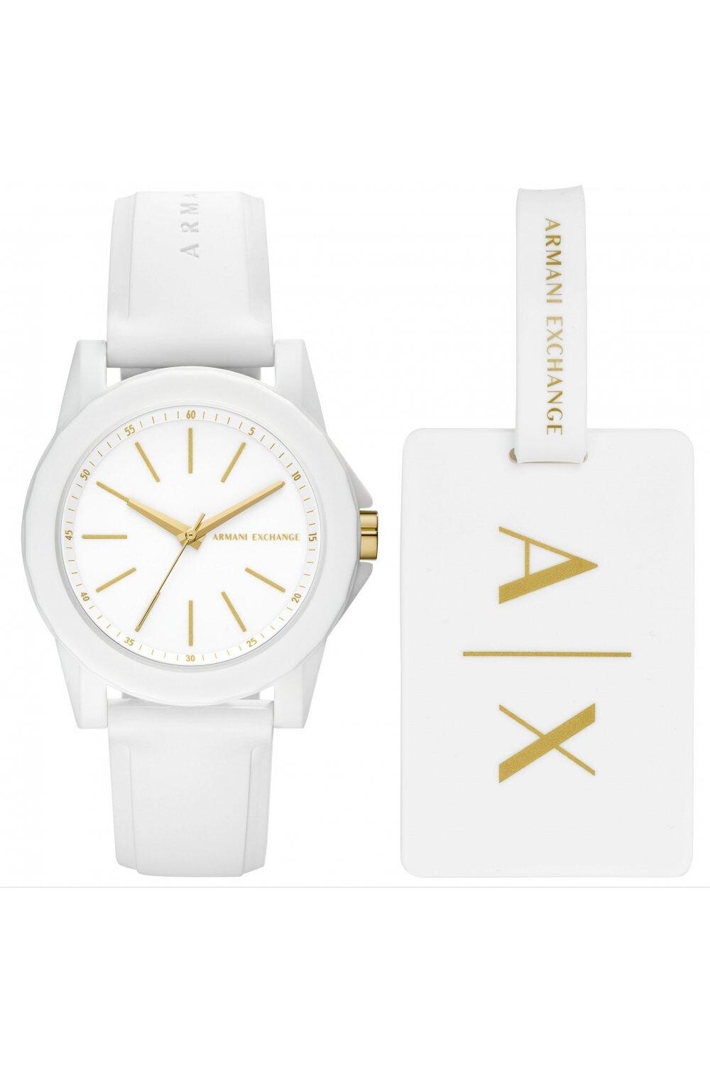 

Модные аналоговые кварцевые часы - Ax7126 Armani Exchange, белый