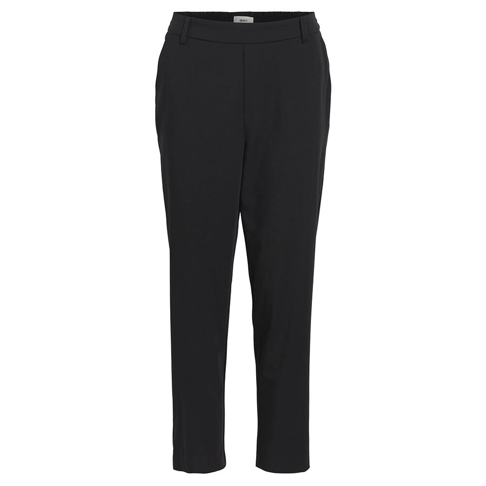 

Брюки Object Cecilie Slim Fit, черный