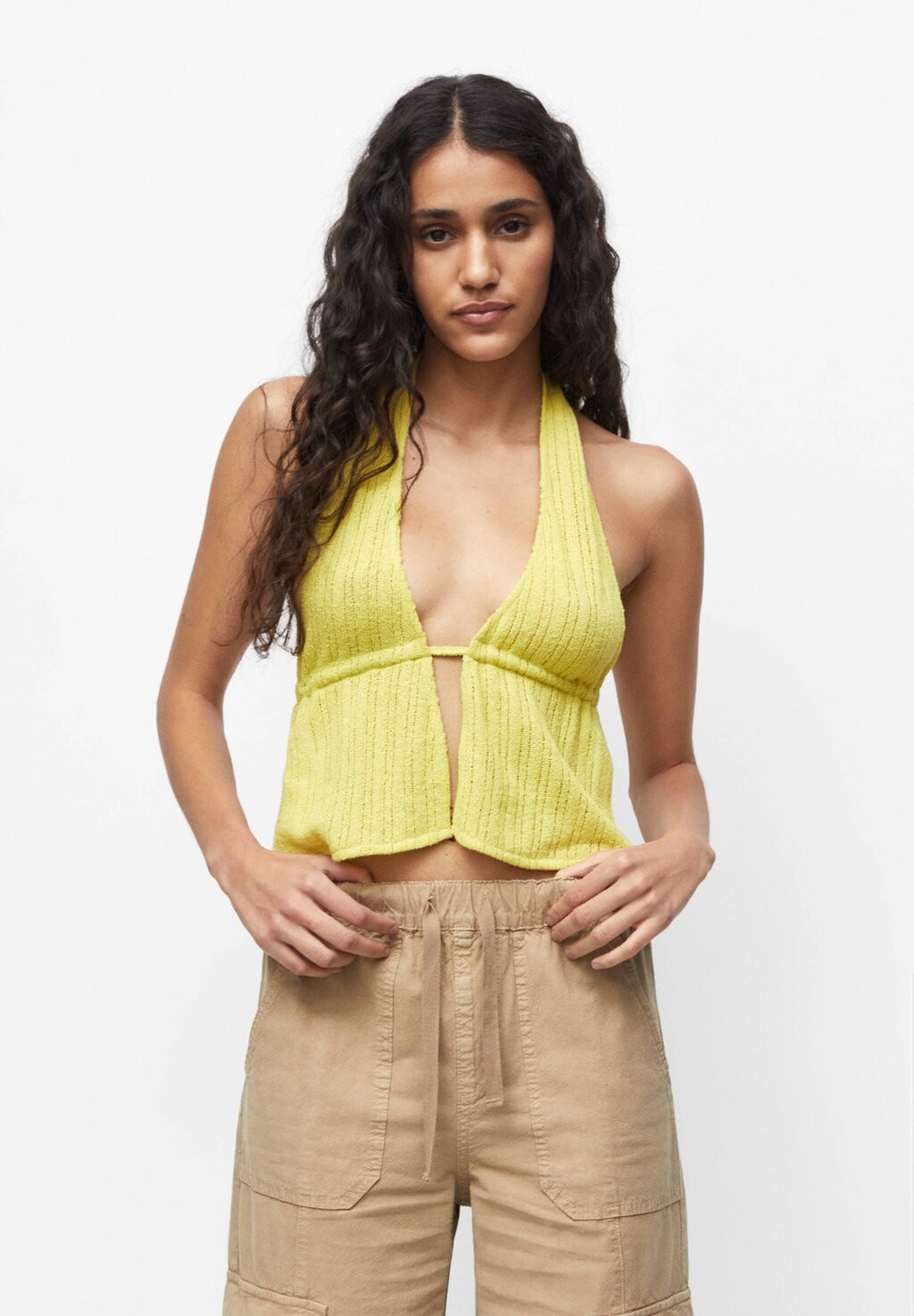 

Топ PULL&BEAR, зеленый
