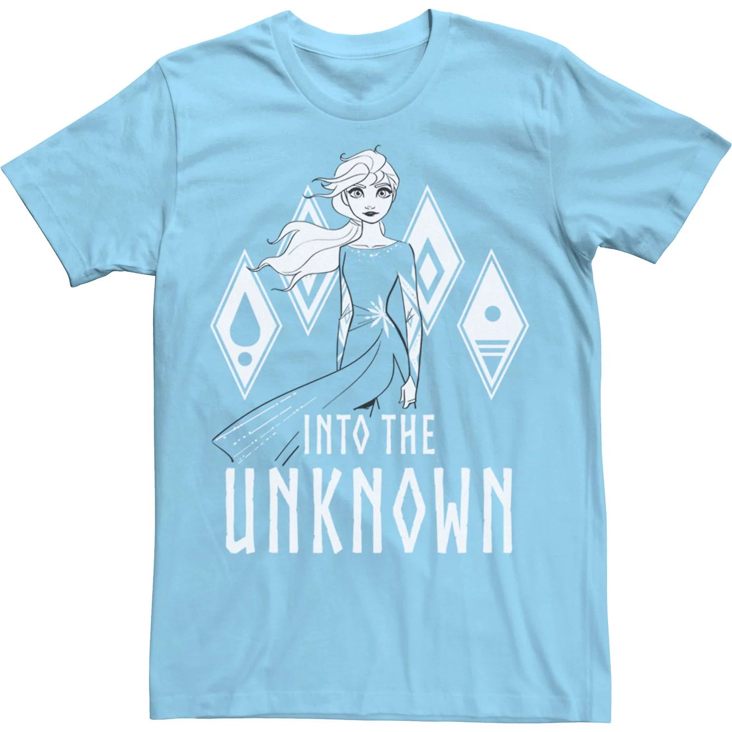 

Мужская футболка Disney Frozen 2 Elsa Into The Unknown Licensed Character