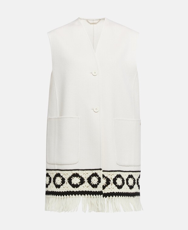 

Шерстяной жилет Marc Cain, цвет Wool White