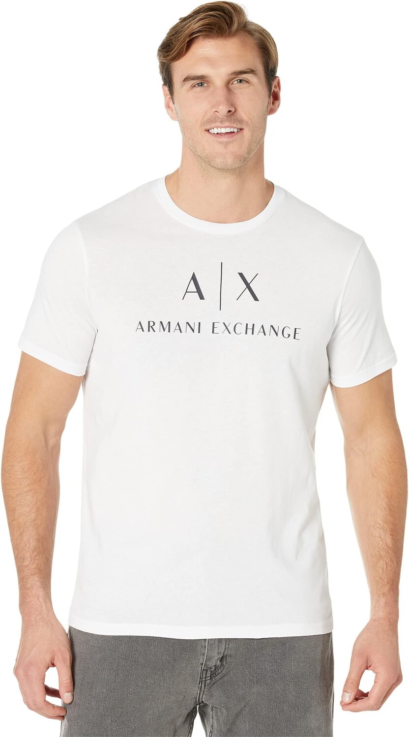 

Футболка с логотипом Armani Exchange, белый