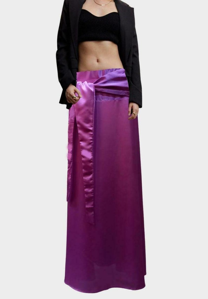 Длинная юбка La Morena, фиолетовый цена и фото