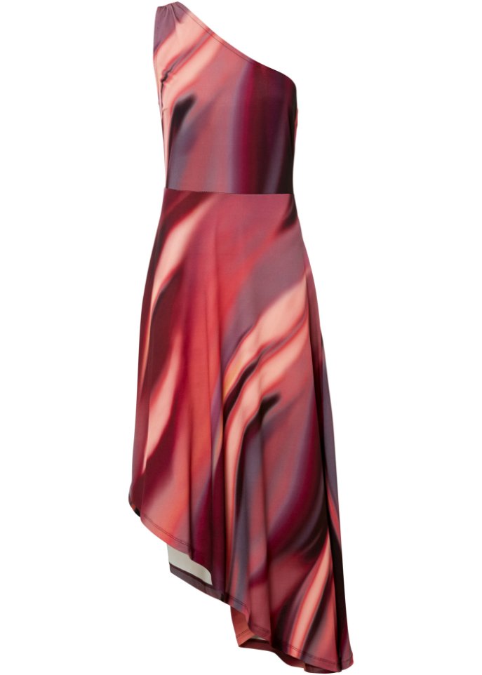 Платье на одно плечо Bodyflirt Boutique, розовый