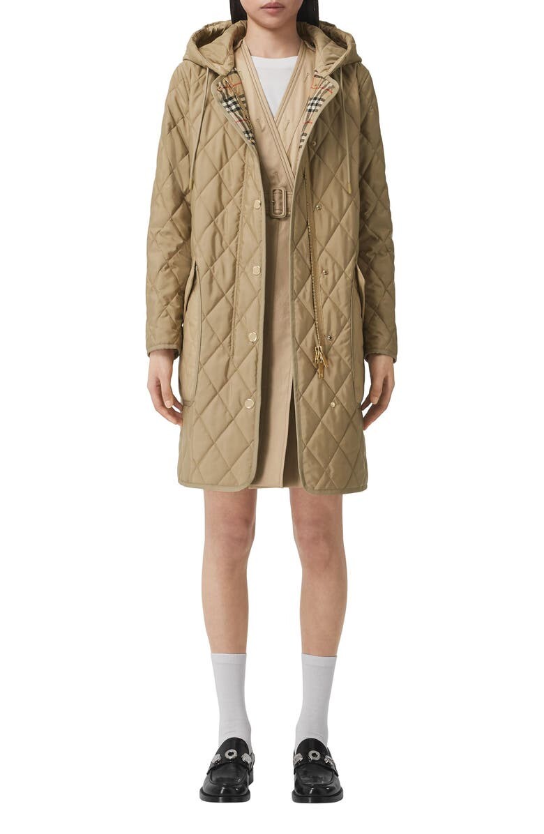 

Терморегулируемое стеганое пальто Roxby BURBERRY