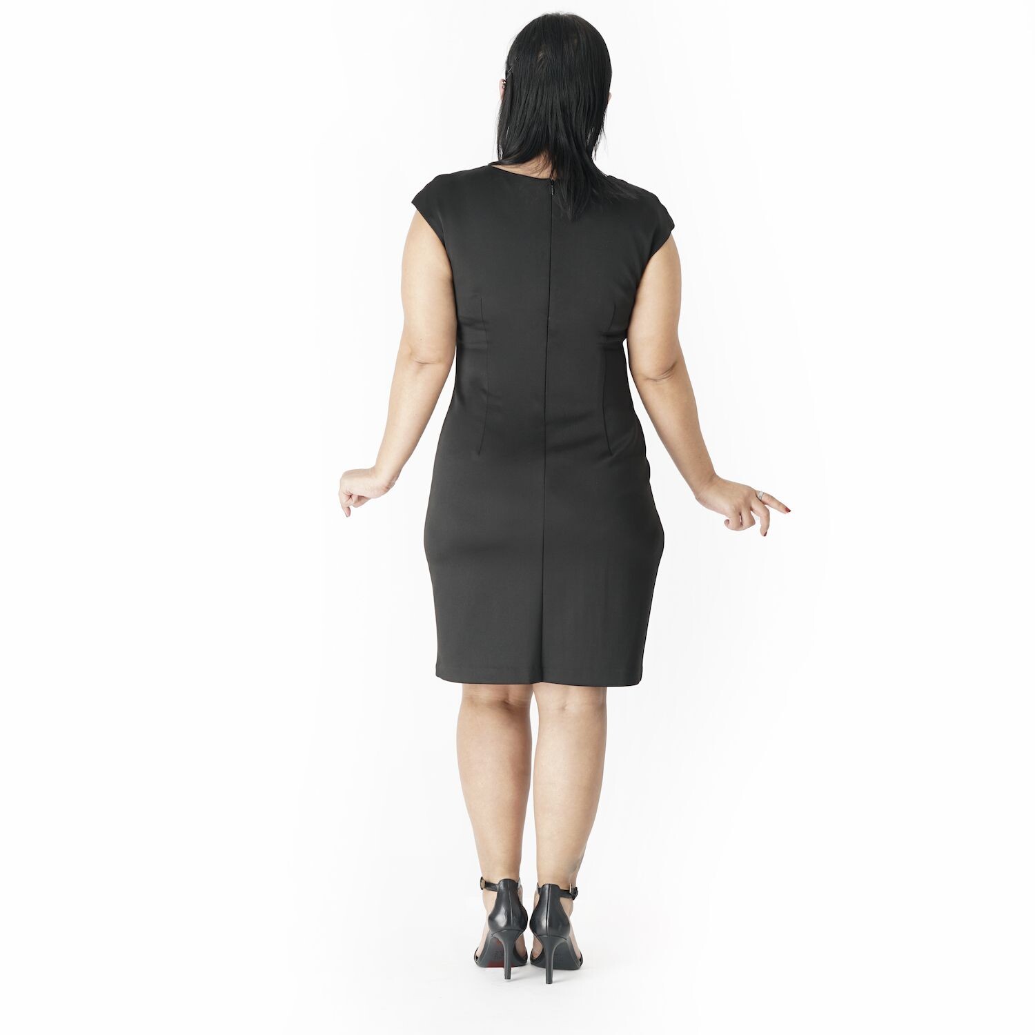 

Мини-платье Petite Connected Apparel с вышивкой и вставками Connected Apparel
