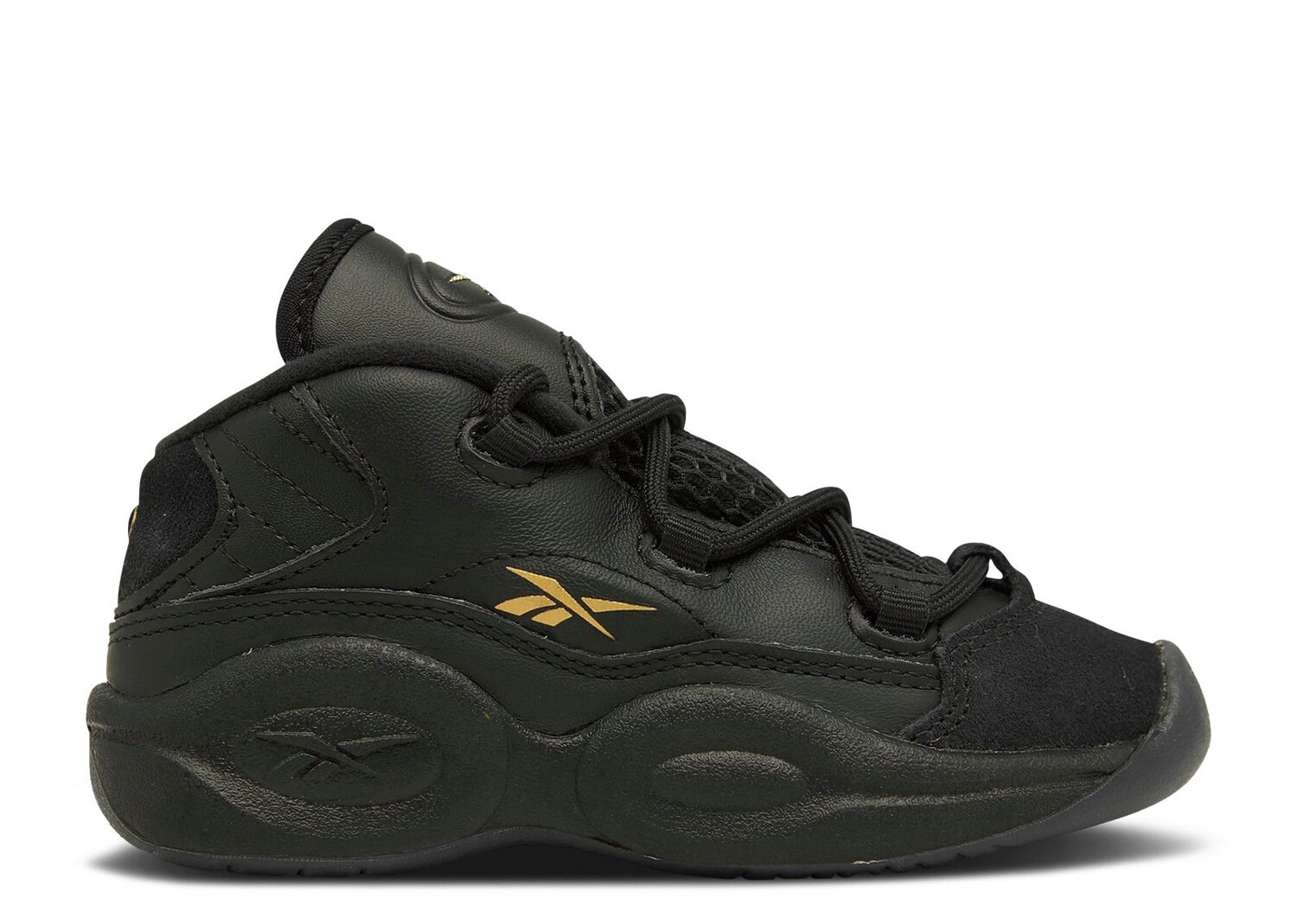 

Кроссовки Reebok Question Mid Toddler 'Lux', черный