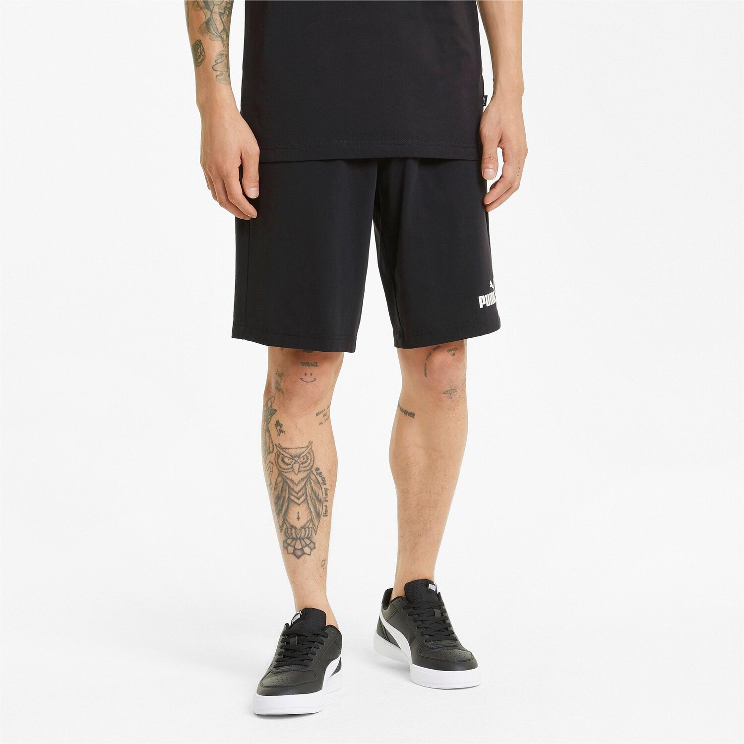 

Мужские шорты из джерси Puma Essentials, черный